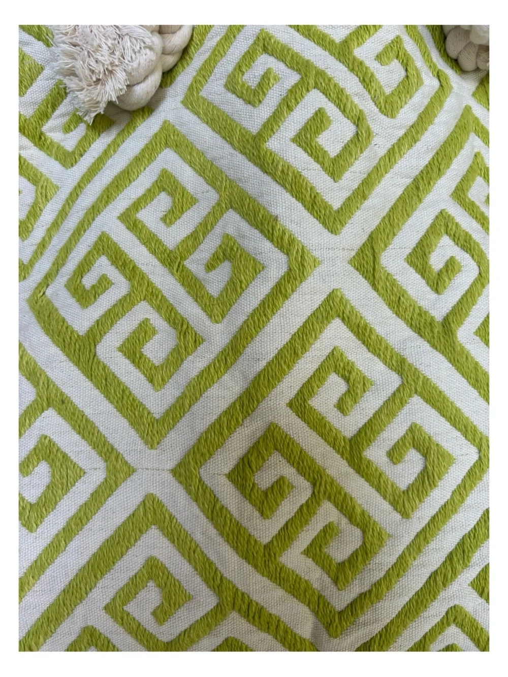 NWT Anthropologie Geometric Design Tote Bag - Picture 3 of 11